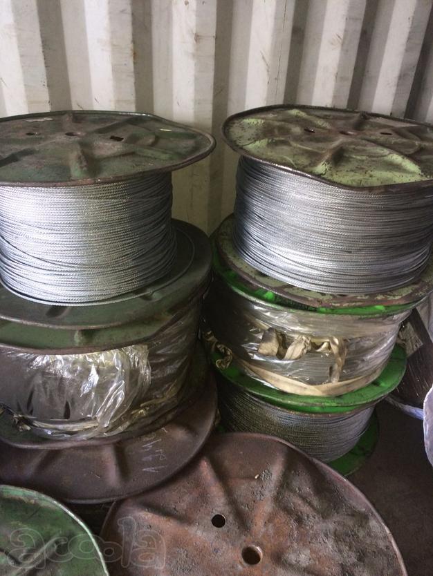 Продаю трос стальной оцинкованный